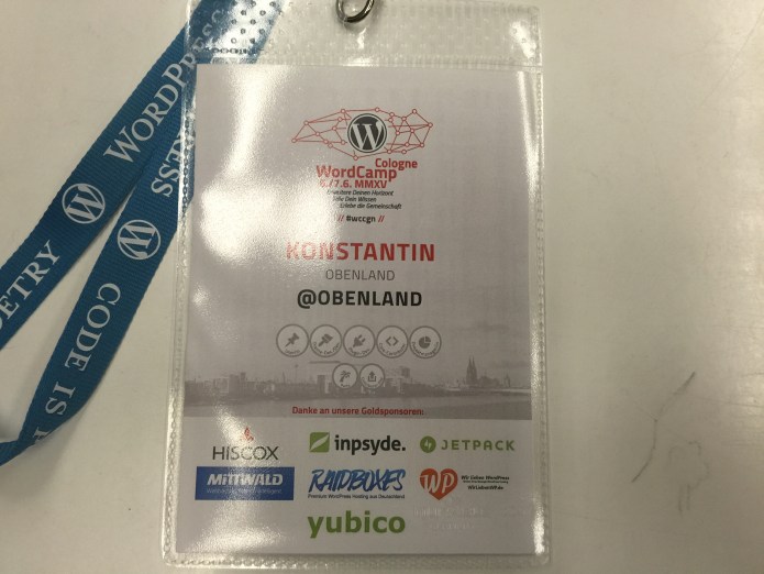 WordCamp Cologne